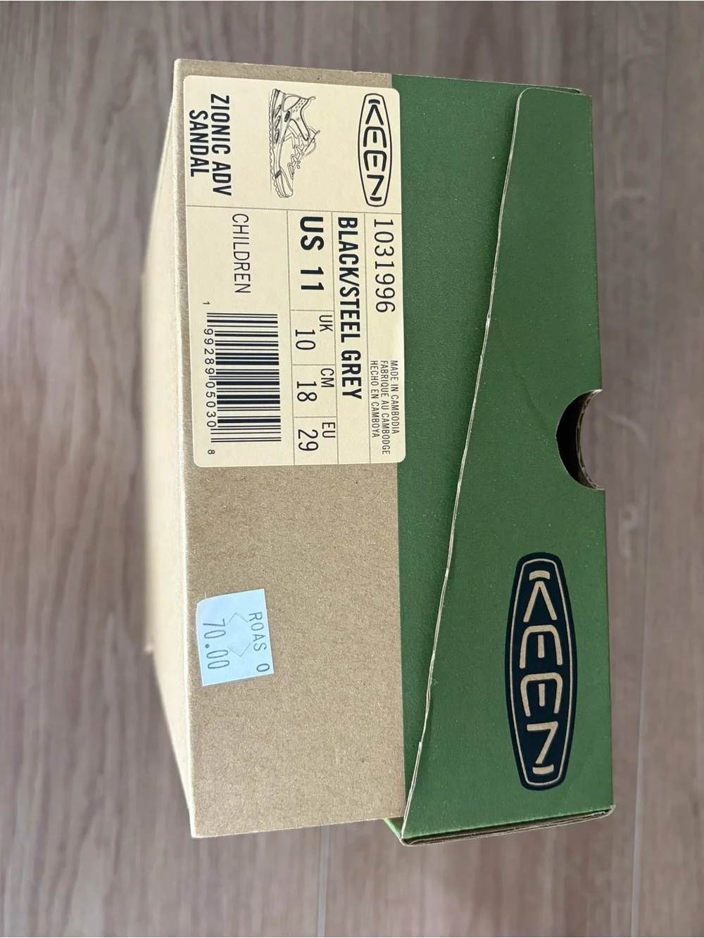 Keen Little Kids' Zionic ADV Sandal